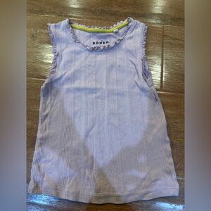 Mini Boden Light Purple Tank Top